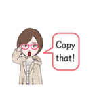 Yucony先生の英語スタンプNo. 5（個別スタンプ：5）