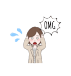 Yucony先生の英語スタンプNo. 5（個別スタンプ：10）