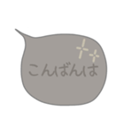 ✳︎くすみカラー大人女子スタンプ✳︎（個別スタンプ：4）