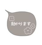 ✳︎くすみカラー大人女子スタンプ✳︎（個別スタンプ：12）