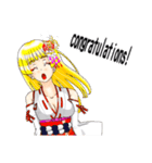 頑張る巫女お姉さん   21（個別スタンプ：3）