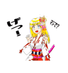 頑張る巫女お姉さん   21（個別スタンプ：26）