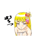 頑張る巫女お姉さん   21（個別スタンプ：28）