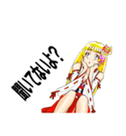頑張る巫女お姉さん   21（個別スタンプ：29）
