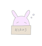 box  animals うさぎver（個別スタンプ：1）