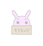 box  animals うさぎver（個別スタンプ：31）