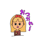 居そうな女子大集合（個別スタンプ：4）