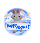 Happy♪ Rabbit♪（個別スタンプ：11）