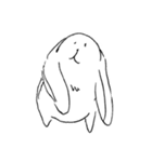 うさぎときどきはりねづみ（個別スタンプ：3）