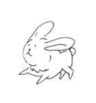 うさぎときどきはりねづみ（個別スタンプ：4）
