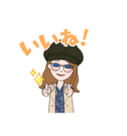 アパレルのお姉さん（個別スタンプ：8）