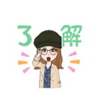 アパレルのお姉さん（個別スタンプ：10）