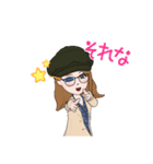 アパレルのお姉さん（個別スタンプ：15）