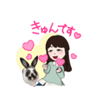 4ぴょんとママのLINEスタンプ♪（個別スタンプ：6）