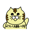 トラ猫3兄妹 あけおめスタンプ（個別スタンプ：15）