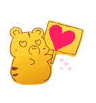 お絵描き寅丸ちゃん（個別スタンプ：4）