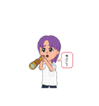 なにげないひとことスタンプ（個別スタンプ：12）