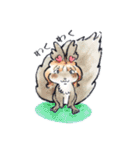しっぽ隊（個別スタンプ：34）