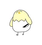 普通に使えるひよこん（個別スタンプ：3）