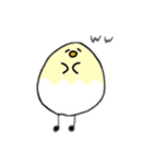 普通に使えるひよこん（個別スタンプ：9）