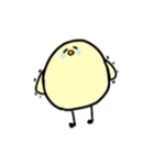 普通に使えるひよこん（個別スタンプ：24）