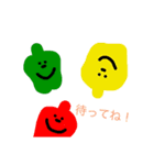 ゆるい野菜の挨拶（個別スタンプ：2）