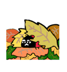 しいたけとフレンズの冬のスタンプ（個別スタンプ：23）