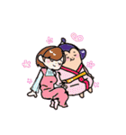ファッション力士 水（個別スタンプ：1）
