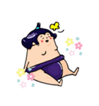 ファッション力士 水（個別スタンプ：11）