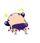 ファッション力士 水（個別スタンプ：14）
