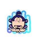 ファッション力士 水（個別スタンプ：16）