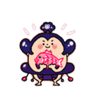 ファッション力士 水（個別スタンプ：21）