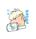 ファッション力士 水（個別スタンプ：34）