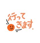 あーめろ ゆるゆるスタンプ カラーマーブル（個別スタンプ：8）