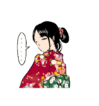 見返り美人ず（個別スタンプ：25）