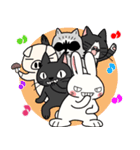 シシシうさぎ MIX 3（個別スタンプ：1）