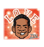 ZIN【愛】STAMP（個別スタンプ：1）