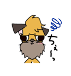 ぼくブリュッセルグリフォン！（個別スタンプ：12）