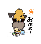 ぼくブリュッセルグリフォン！（個別スタンプ：16）