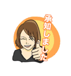 カフェバーmasa2sets LINEスタンプ vol.01（個別スタンプ：14）