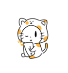 かわいい模様の猫スタンプ（個別スタンプ：12）
