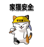 猫大好き！（大）その29（四字猫語）（個別スタンプ：27）