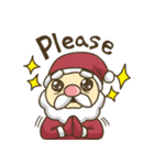 サンタクロース-メリークリスマス（個別スタンプ：4）