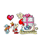 ハリー＆マリー冬です♪ X'mas ＆ 年末年始（個別スタンプ：5）