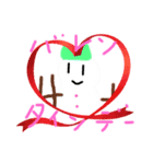 雪だるまのスタンプだよ(季節のイベントの)（個別スタンプ：3）