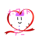 雪だるまのスタンプだよ(季節のイベントの)（個別スタンプ：4）