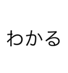 シンプルイズベスト【挨拶、返事、】（個別スタンプ：12）