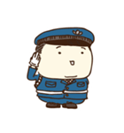 警備員さん。（個別スタンプ：1）