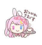 月見ルナ LINEスタンプ（個別スタンプ：3）