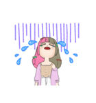 かわいらしい女の子のスタンプ（個別スタンプ：13）